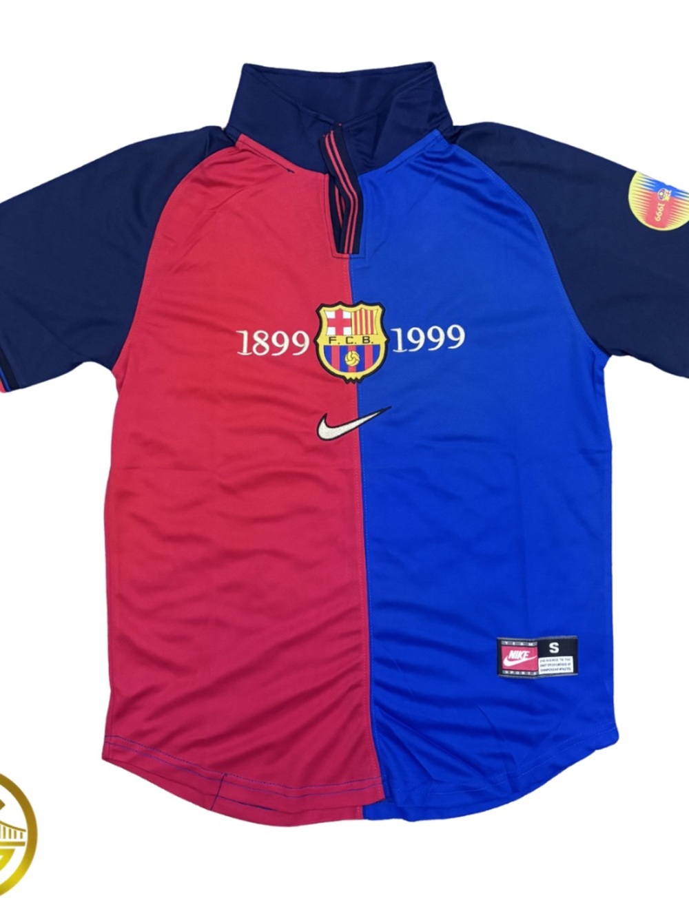 Barcelona 1999 Kit Jersey T Shirt Mens Small Vintage RARE